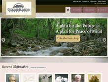 Tablet Screenshot of gotschallfuneralhome.com